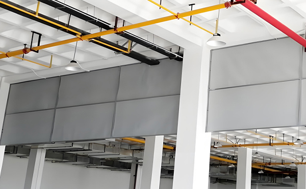 商场防烟分区常闭节点:玛纳斯挡烟垂壁高度与控制器接线图解 商场防烟分区常闭节点:玛纳斯挡烟垂壁高度与控制器接线图解