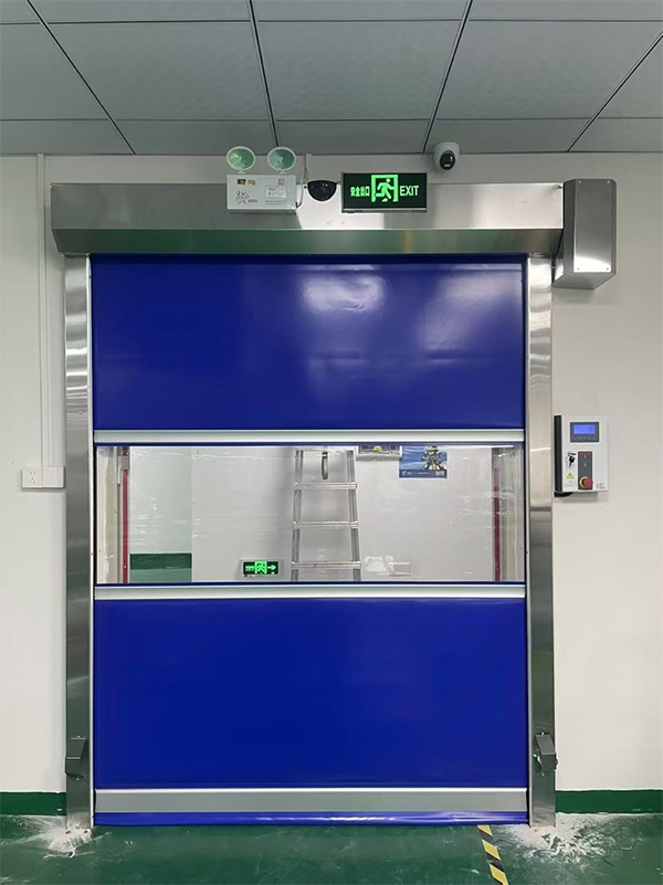 玛纳斯快速玛纳斯卷帘门在冷链物流仓储区的应用实践